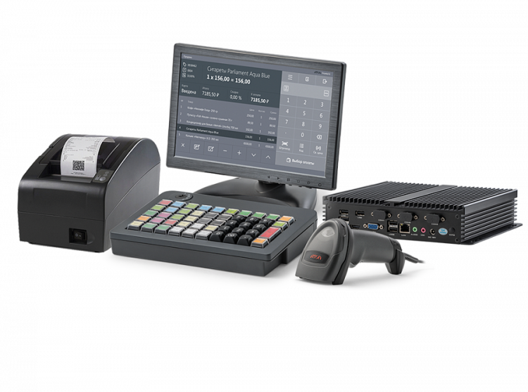 POS-система АТОЛ Mark Pro  артикул 62049             АТОЛ 20Ф без ФН, NFD50+Win10, ПО Frontol Тариф 