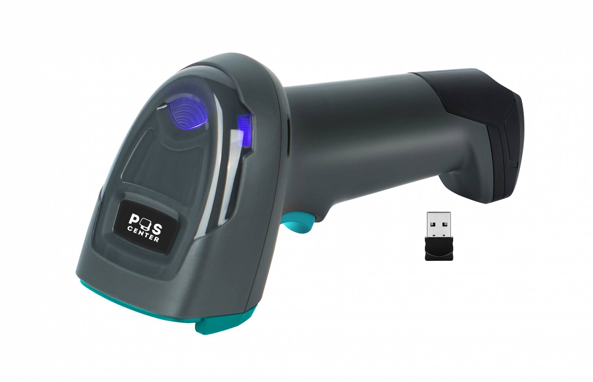 Сканер штрих-кода POScenter SG-105-BD, беспроводной, USB адаптер (донгл), USB кабель 
