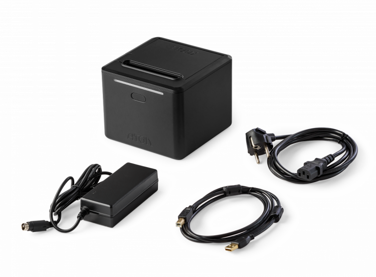 АТОЛ 22 v2 Ф Черный. с ФН 1.2 15 мес. USB. RS-232. Ethernet. 5.0 артикул 58265