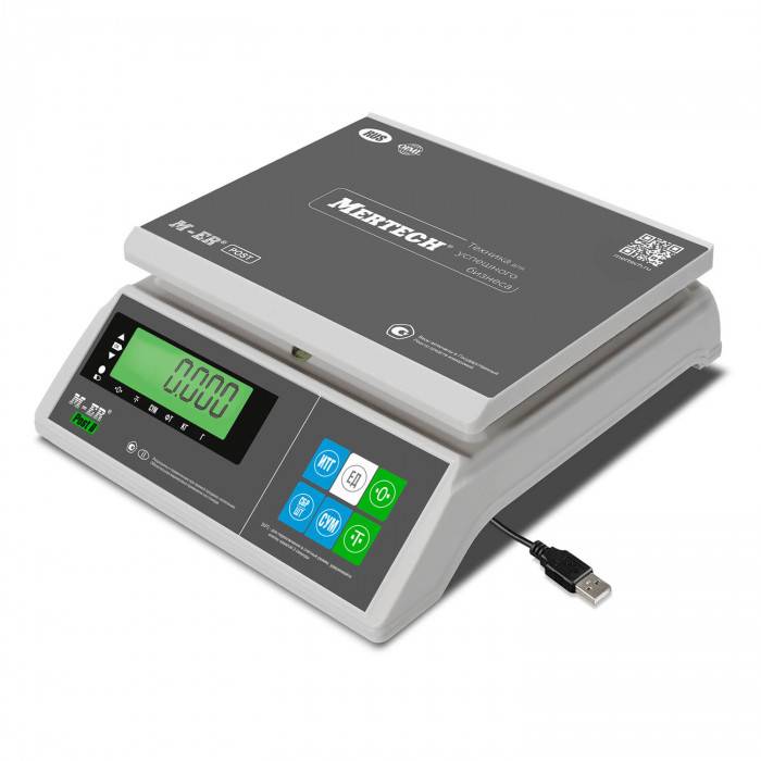 Весы M-ER 326 AFU "Post II" LCD USB-COM 