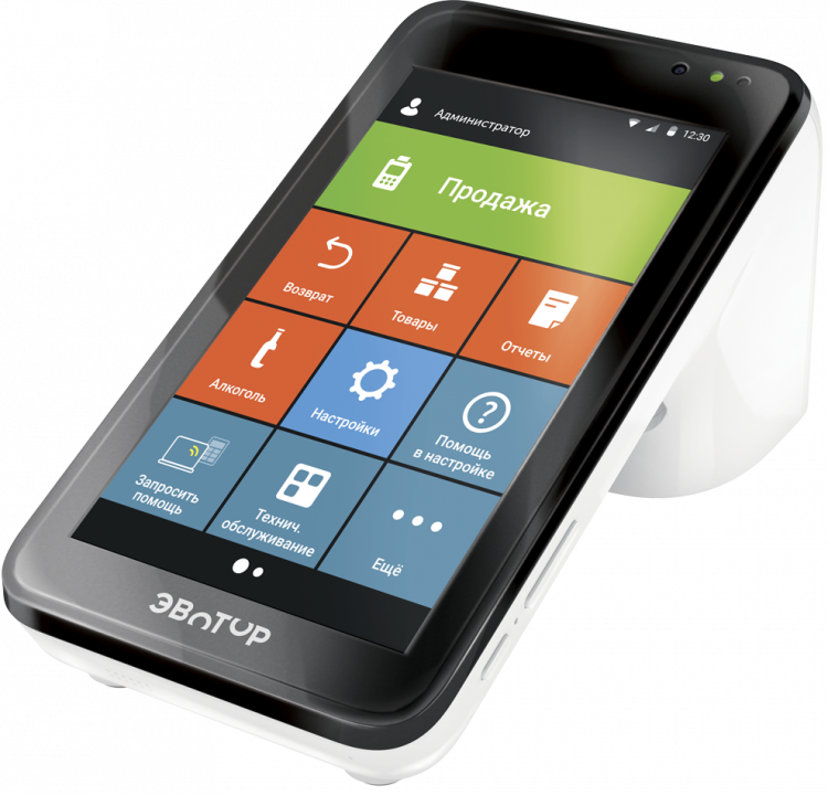 Эвотор 7.3 Смарт-терминал без ФН по акции «Почти даром» артикул 0021-7165                  