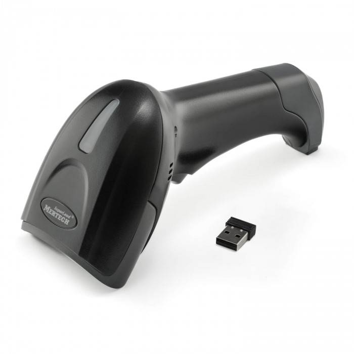Сканер штрих-кода MERTECH CL-2320 HR BLE SPP Dongle P2D USB black 