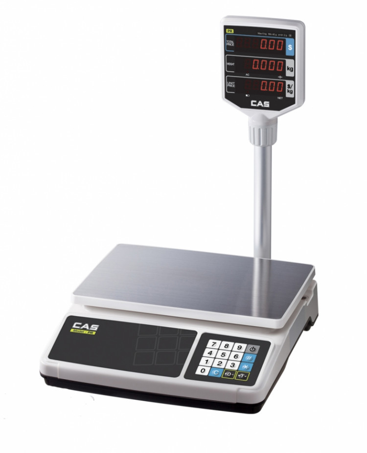 Весы CAS PR-30P артикул 810PRG303GCI0501 без интерфейсов