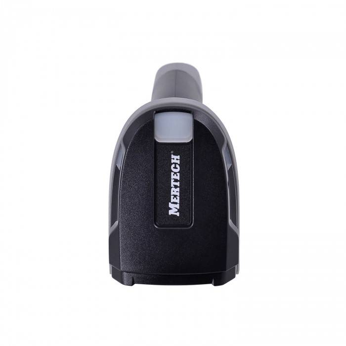 Cканер штрих-кода MERTECH CL-2420 BLE Dongle P2D USB Black с базой 
