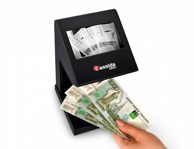 Детектор банкнот Cassida 2220 LCD 