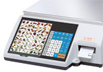 Весы с печатью этикеток CAS CL-3000B  артикул J10L32153GCI0501             CL-3000-15B (TCP/IP)             