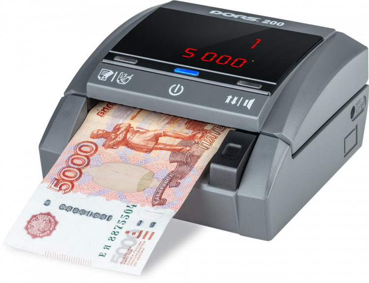 Автоматический детектор банкнот DORS 200 new артикул FRZ-053758             без АКБ     