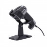Cканер штрих-кода MERTECH 2410 P2D SUPERLEAD USB Black с подставкой артикул
