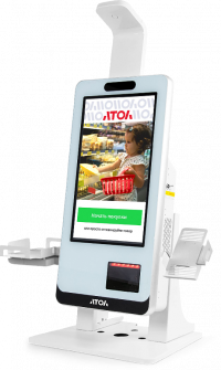 Касса самообслуживания АТОЛ КСО 4210 с напольным креплением