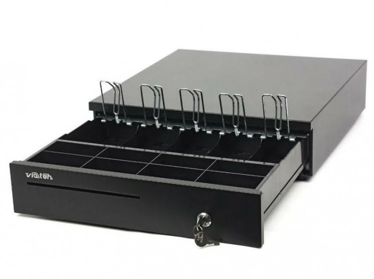 Денежный ящик VIOTEH HVC-09 push черный артикул HVC09_B             черный     