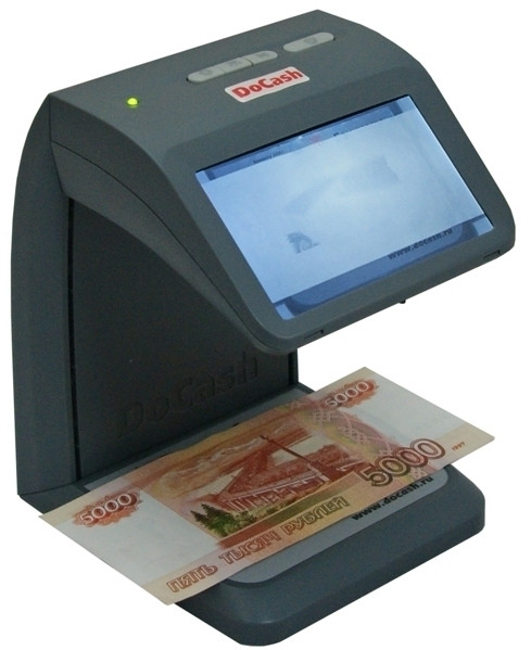 Детектор банкнот DoCash mini IR/UV/AS артикул 10658                  