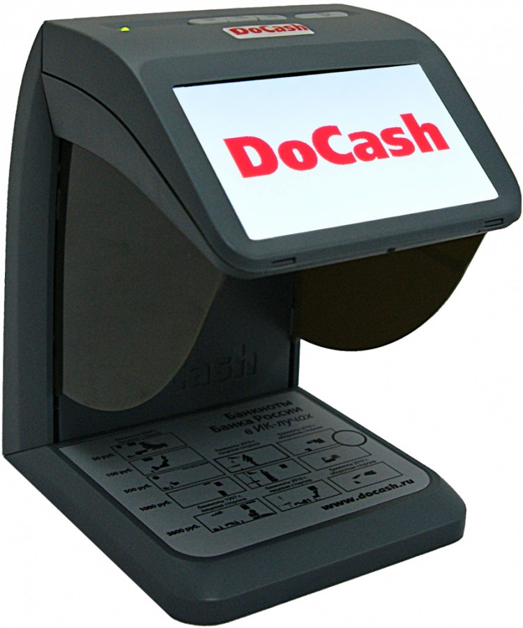 Детектор банкнот DoCash mini IR/UV/AS артикул 10658                  