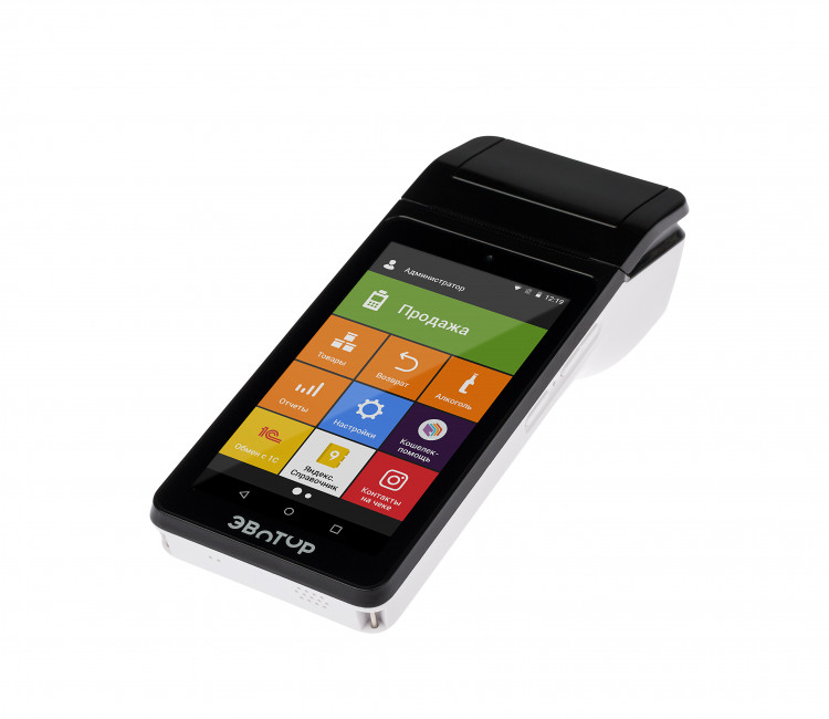 Эвотор 5 Смарт-терминал с ФН-1.2 36 месяцев артикул 0021-4882                  