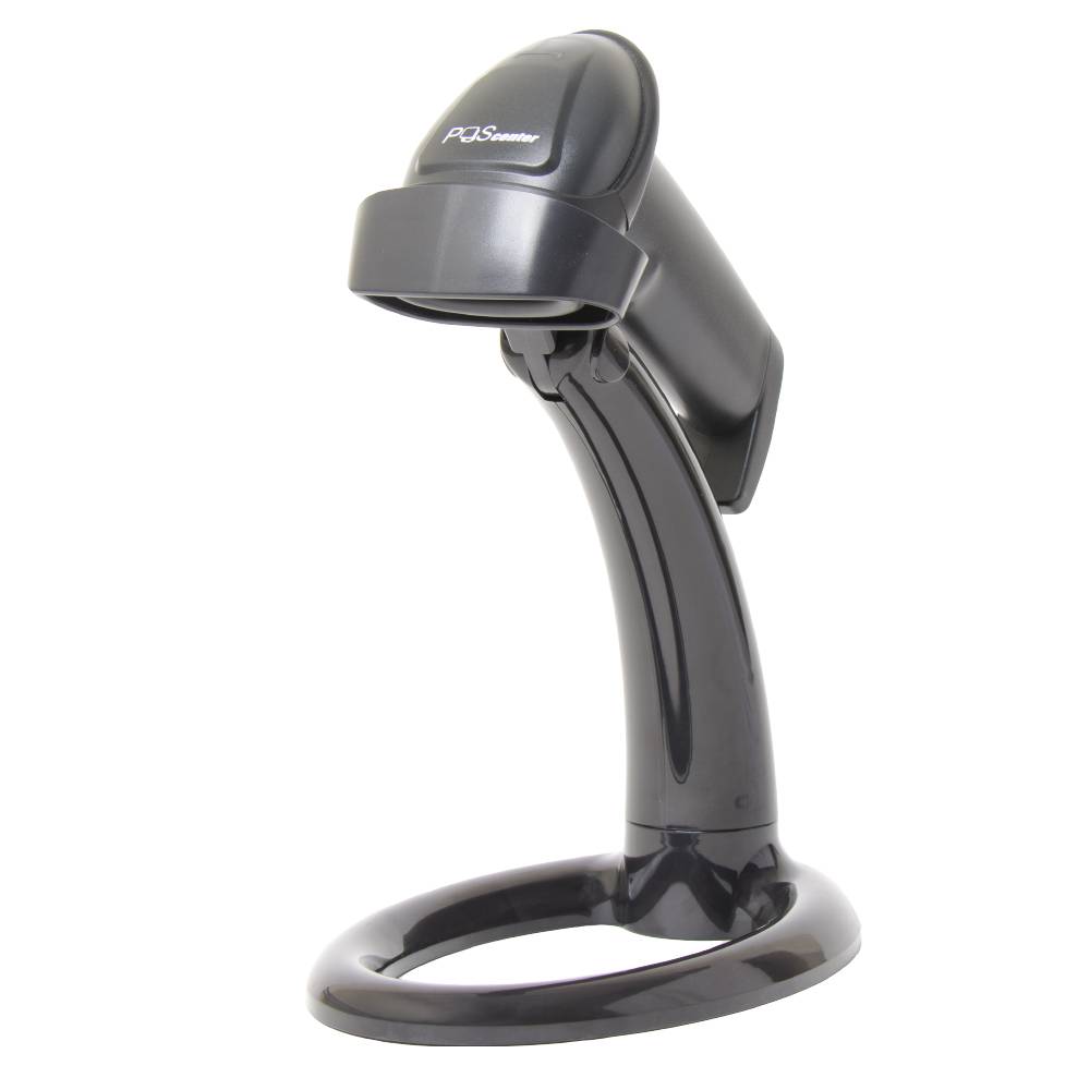 Сканер штрих-кода Poscenter HH 2D2 HD, ручной, USB, черный, с кабелем 2, 0 м, подставка 