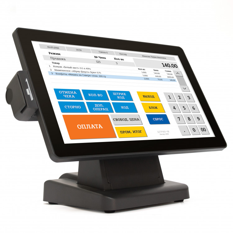Сенсорный монитор POScenter EVA-156 Pro артикул 3568             Сенсорный монитор POScenter EVA-156 Pro (15, 6