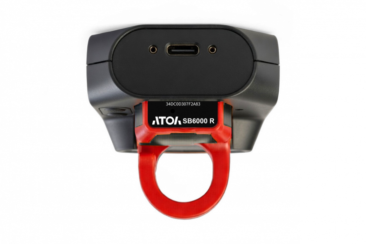Сканер-кольцо АТОЛ SB6000 R артикул 66100              АТОЛ SB6000 R (2D N1, черный, Bluetooth 4.2, упаковка 1 шт.)                 