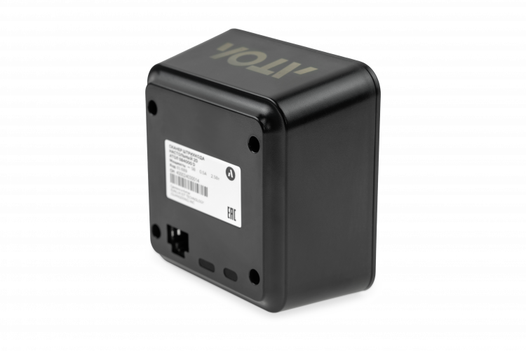 Сканер штрихкода настольный АТОЛ SB4000 D (2D, черный, USB, упаковка 1 шт.) артикул 61689                  