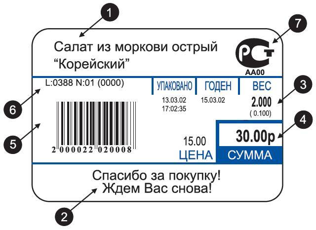Весы Штрих-Принт С 15-2.5 Д1(н) (v.4.5)