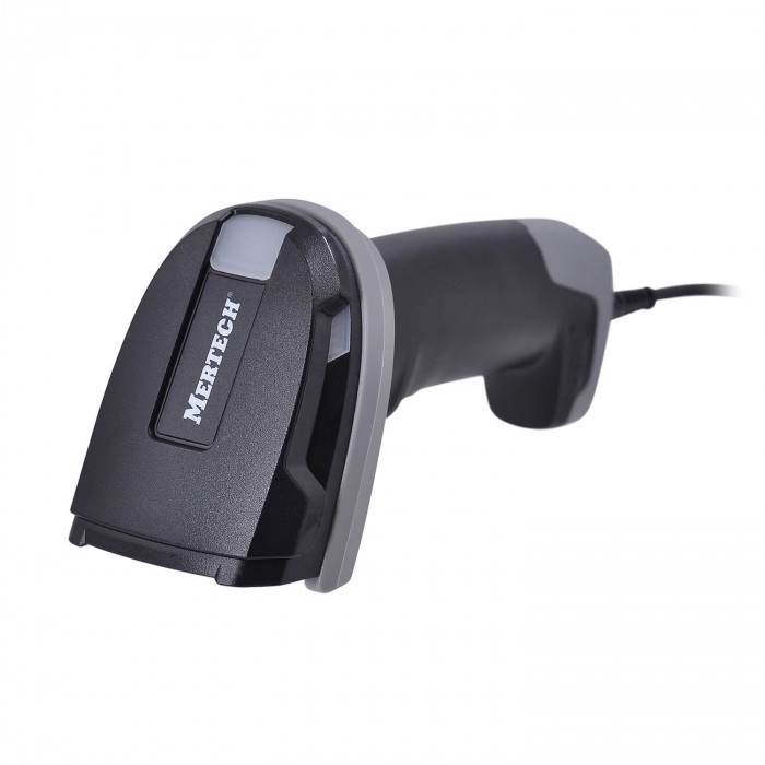 Сканер штрих-кода MERTECH 2420 P2D USB, USB эмуляция RS232 black артикул 4231