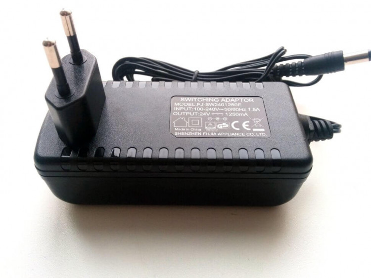 Блок питания MERRYKING MKS-2401250EU 24V 1,25A (СТ-7.2) артикул EN-00006277                  