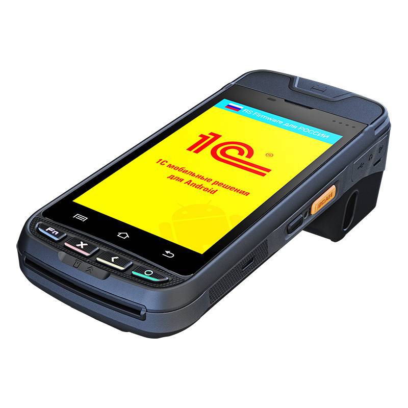 ККТ RS9000-Ф мобильная касса 4в1 с 2D фотосканером артикул MC9000S-S00S5E00000
