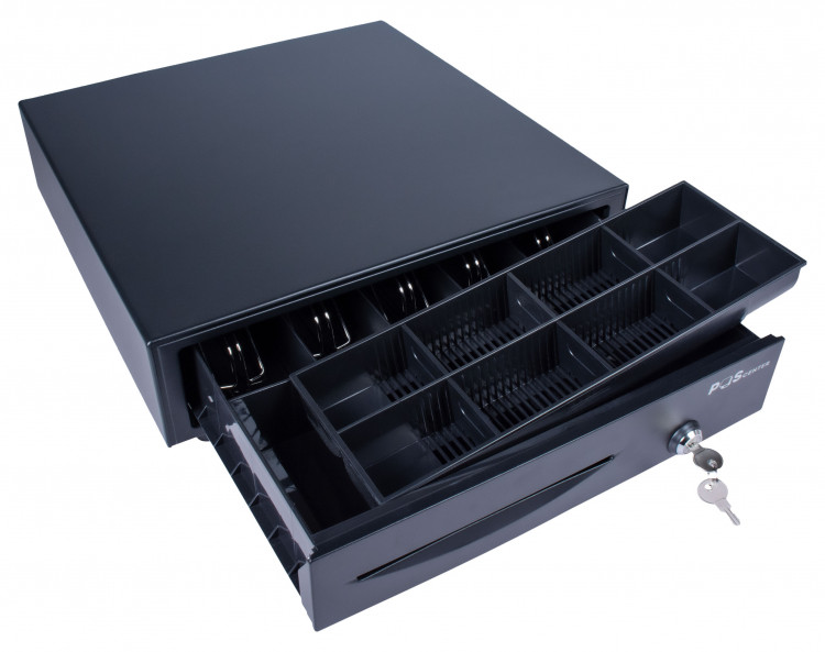 Денежный ящик POScenter 16EM PUSH артикул 3852 черный