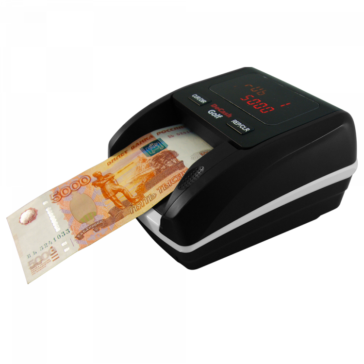 Автоматический детектор банкнот DoCash Golf RUB артикул 12953             с АКБ         
