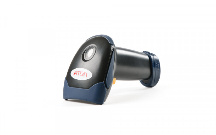 Сканер штрих-кода АТОЛ SB 1101 USB (чёрный) с подставкой артикул 34989
