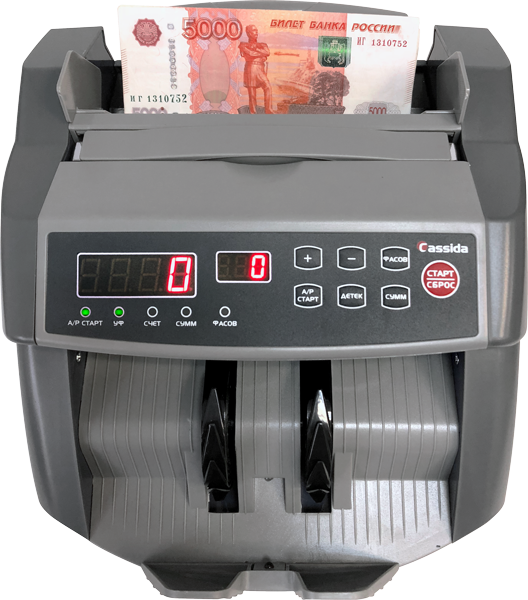 Счетчик банкнот Cassida 5550 UV артикул 0021-3004
