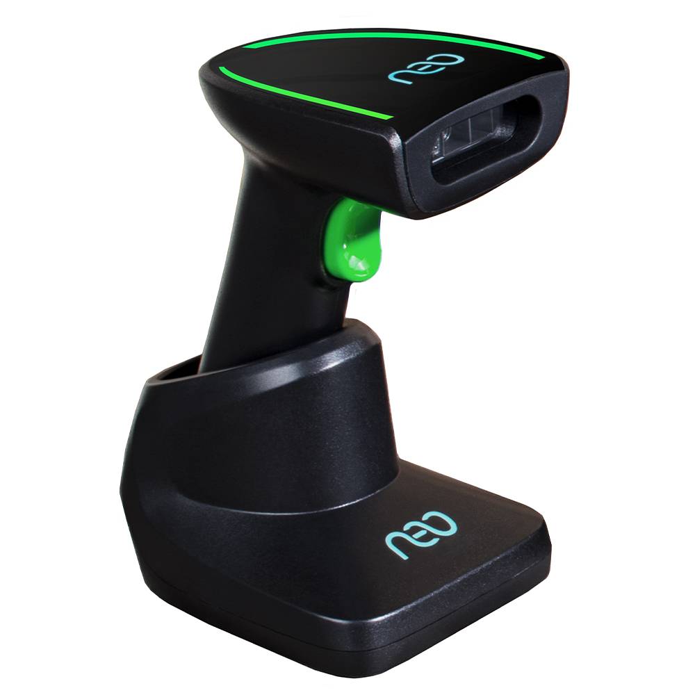 Сканер штрих-кода беспроводной с подставкой NEO X110PRO W2D 