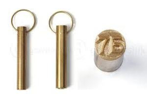 Пломбир латунный (d=7 мм)  артикул 00181                  