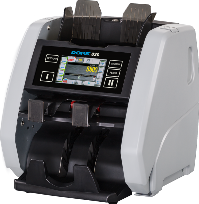 Двухкарманный счетчик банкнот DORS 820 RUB артикул FRZ-046543