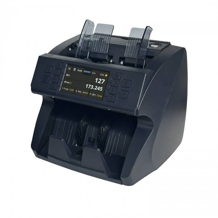 Мультивалютный счетчик банкнот MERTECH C-100 CIS touch screen 