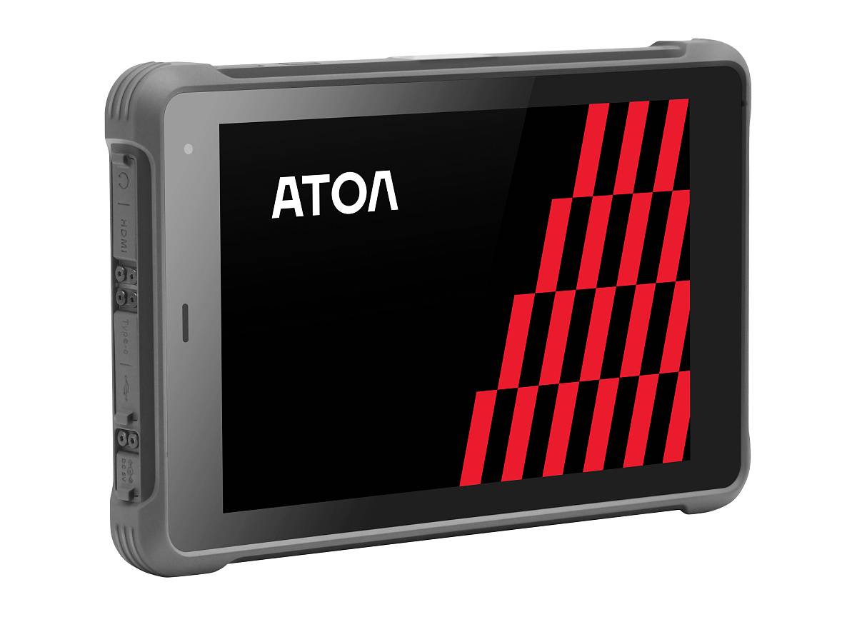 Планшет АТОЛ Smart P40i (8", Android 13, MTK6877, 8 ядер, max. 2.4 ГГц, 6Gb/128Gb, 5G, Wi-Fi, BT, 4G, GPS, Camera, БП, IP67, 9800 mAh) (Яркость 1000 нт) 