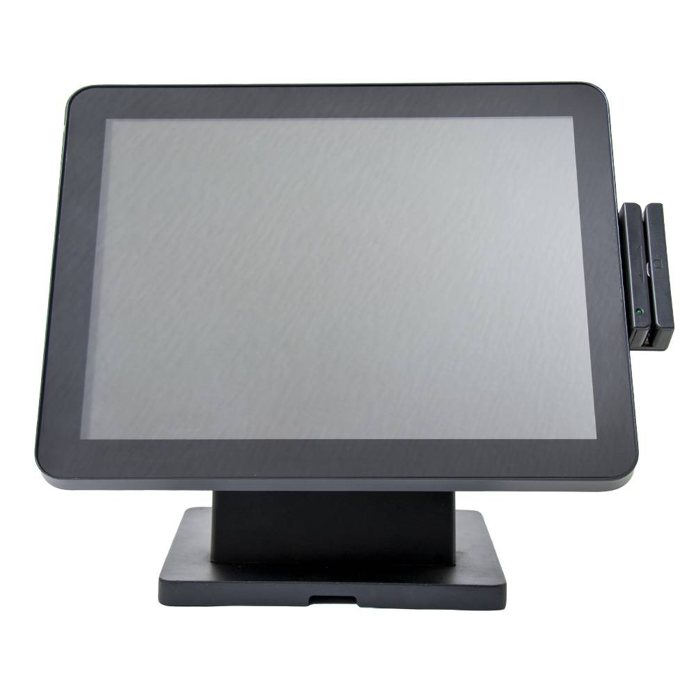 Сенсорный моноблок POScenter POS90 Pro (15", PCAP, N100, RAM 4Gb, SSD M2 128Gb, 90W, MSR) без ОС 