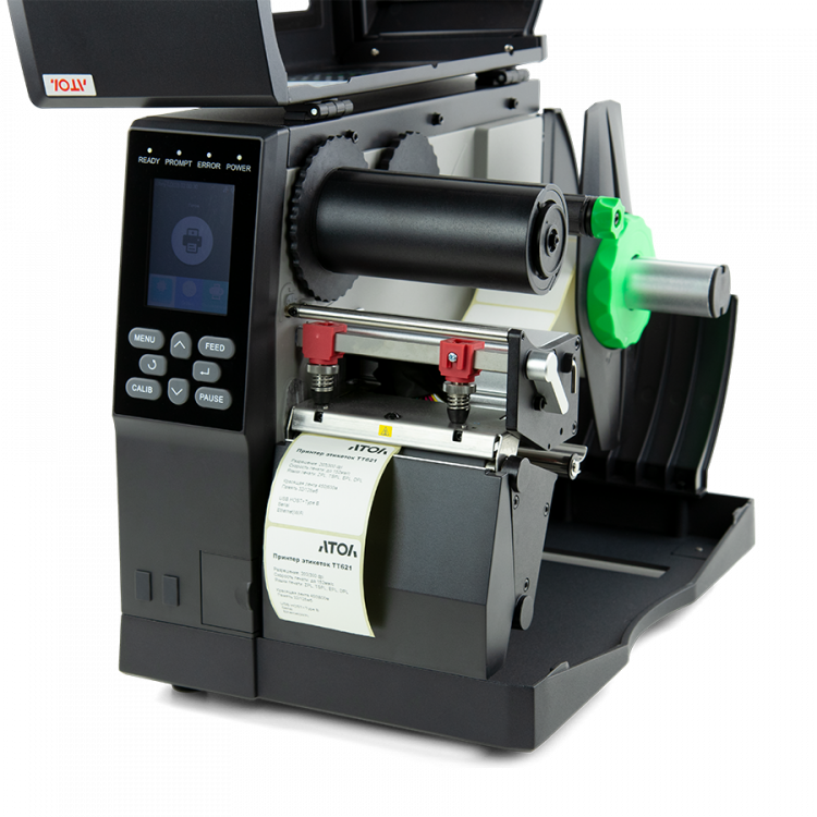Промышленный принтер этикеток АТОЛ ТТ621 300 dpi + отделитель этикетки со смотчиком артикул 60213                  