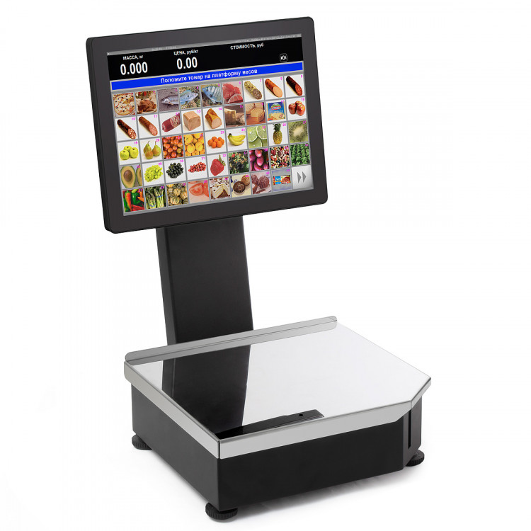 Весы с печатью этикеток ШТРИХ РС200 С3 15-2.5 И1 (Черный) артикул 736241