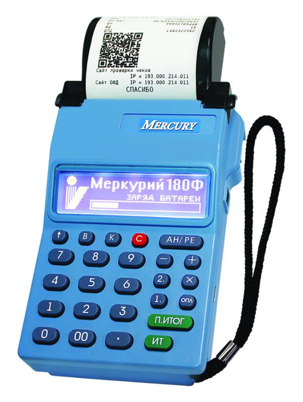 ККТ онлайн Меркурий-180Ф GSM/WiFi 