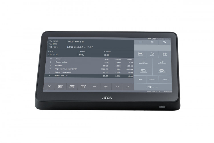 POS-терминал АТОЛ Optima V7 Windows 10 IoT артикул 59461                  